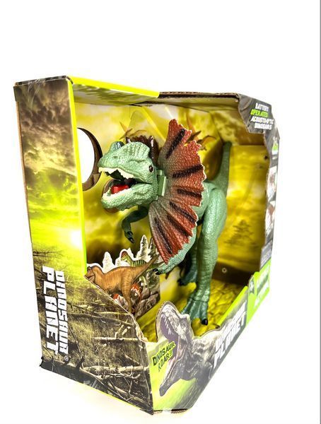 Игрушка Динозавр на кнопке с подсветкой и звуковыми эффектами Dinosaur Planet 1-SHVAB-32(1) фото