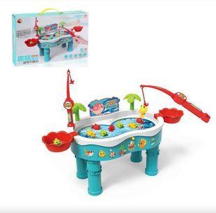 Игрушка магнитная стол для рыбалки 1-SHVAB-7735B фото