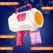 Игрушечный пистолет для мыльных пузырей Bubble Action розовый AL-2029-pink фото 4