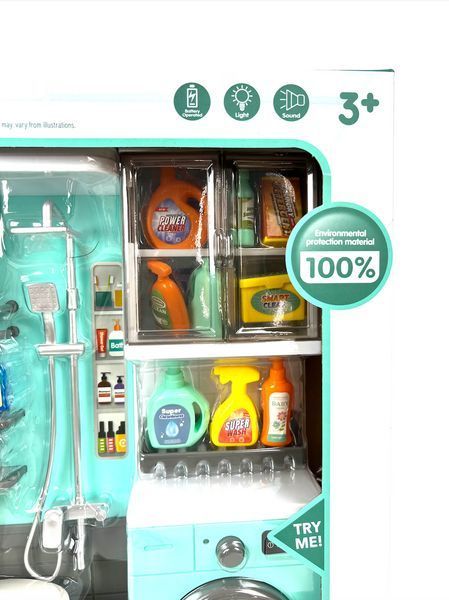 Игровой набор Ванная и прачечная в миниатюре 1-SHVAB-818-355 фото