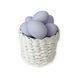 Декоративне яйце великоднє лавандове матове 14 см e-matte-lavender-14-1 фото 1