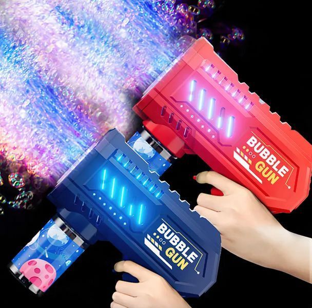 Бульбашковий пістолет Bubble Gun синій 1-SHVAB-29 фото