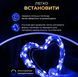 Гірлянда-нитка на котушці Роса тепла біла 300 м зелений дріт