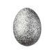 Яйцо пасхальное серебристое блестящее 20 см ee-shine-silver-20-1 фото 1