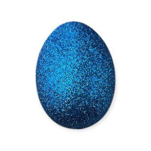 Яйцо пасхальное синее блестящее 20 см ee-shine-blue-20-1 фото