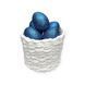 Яйце великоднє синє блискуче 20 см ee-shine-blue-20-1 фото 2