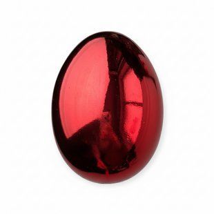 Декоративное яйцо пасхальное красное гальваническое 14 см ee-galvanic-red-14-1 фото