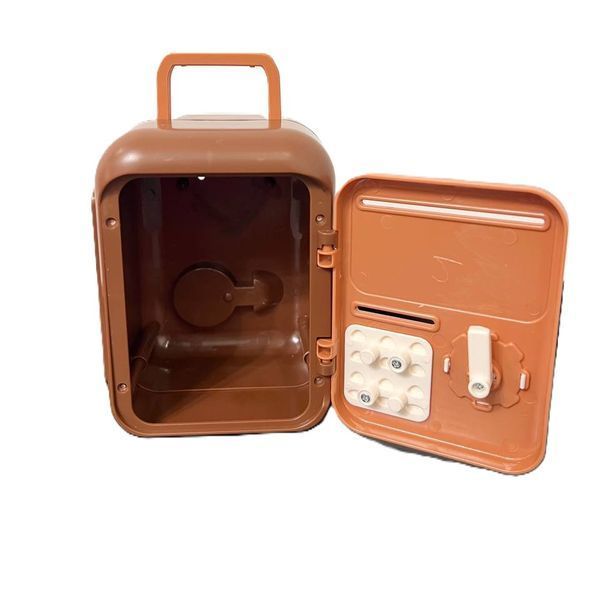 Детская копилка-сейф "Capy Para Money Box" коричневая safe-brown фото