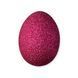 Яйцо пасхальное малиновое блестящее 6 см ee-shine-magenta-6-10 фото 1