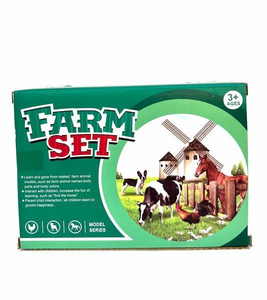 Набір дитячих іграшок Ферма 3 фігурки Farm Set 1-SHVAB-38(2) фото