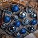 Набор новогодних игрушек синий 20 шт. ассорти
