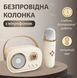 Портативна колонка з мікрофоном Platinum C-20 BT/TF/USB/FM із вологозахистом 5 Вт бежева 1-SHVAB-C20 фото 6